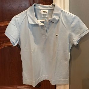 Women’s Lacoste Two-Button Polo Shirt